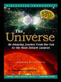 The Universe DVD - An Amazing Journey from the Sun to the Most Distant Galaxies